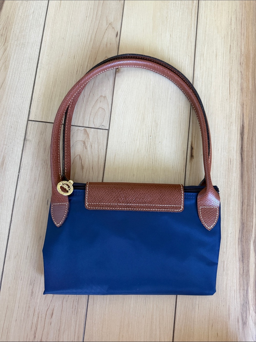 NWOT Longchamp Navy Blue Bag - Picture 6 of 9